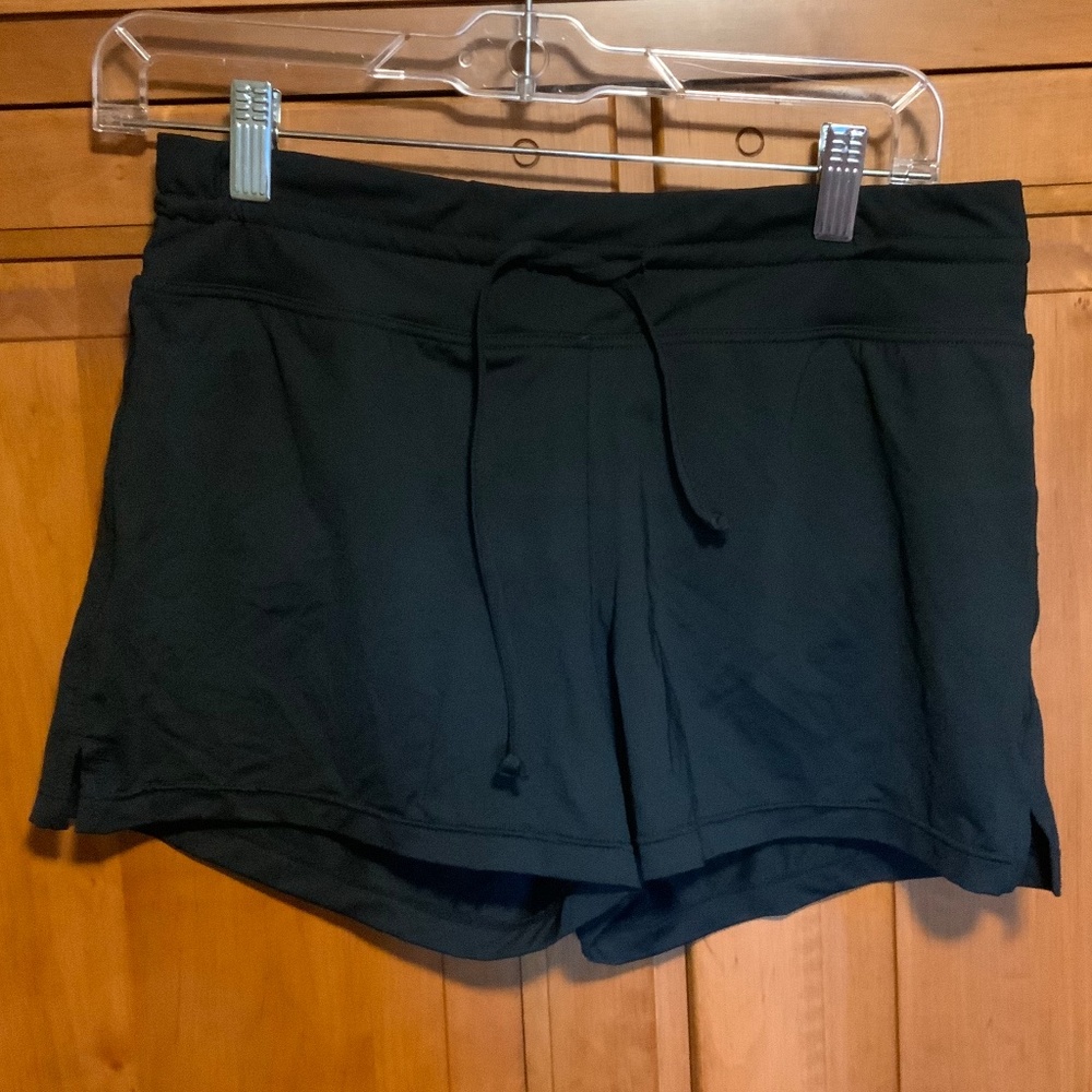 Athleta drawstring waist swim shorts size small